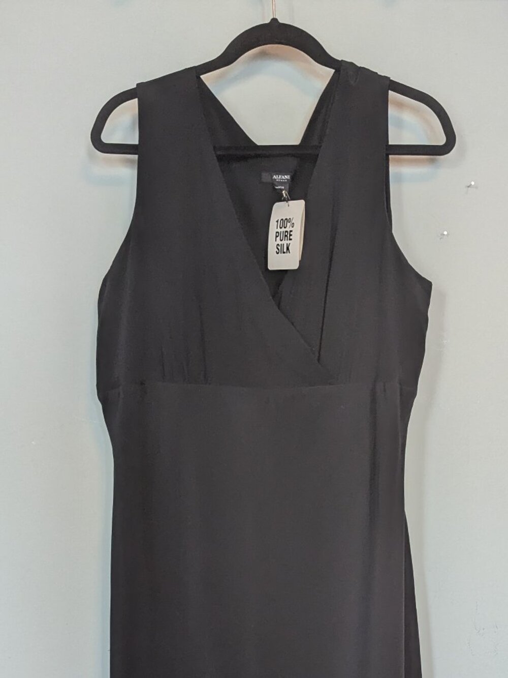Black Silk Dress